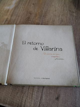 Libro el retorno de villarina