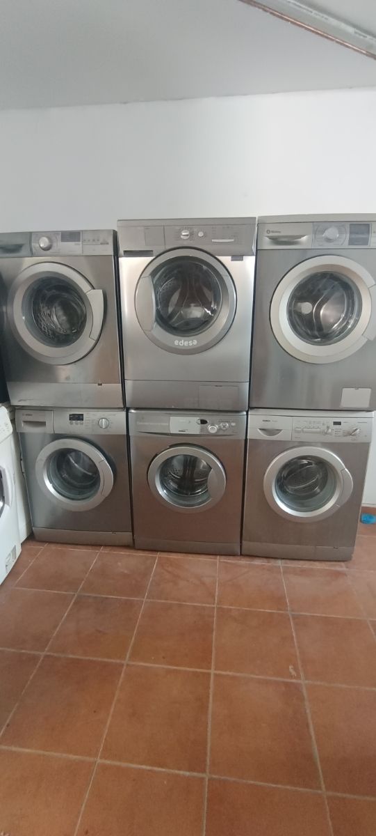 Lavadoras de acero inox.