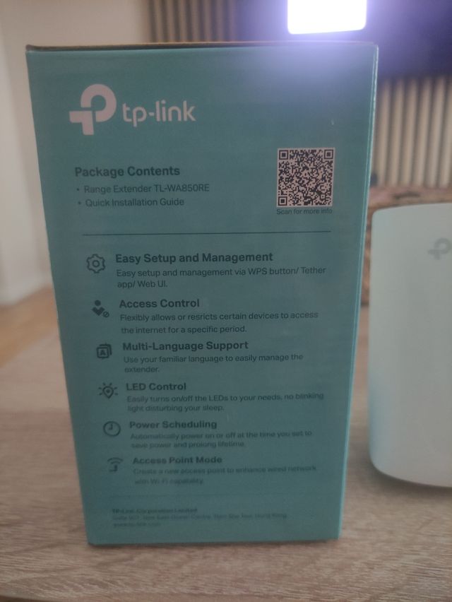 Repetidor extensor de red