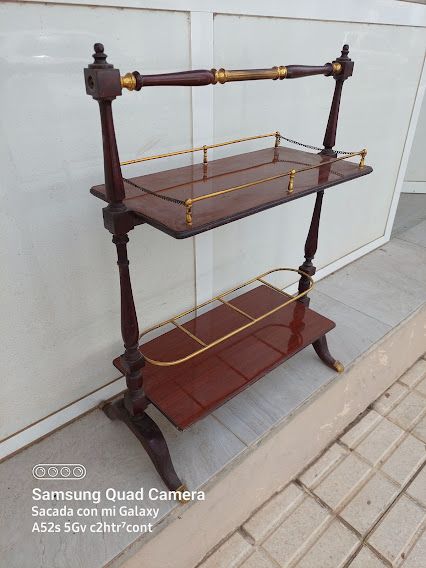 Mesa licorera vintage sueca de los años 50/60