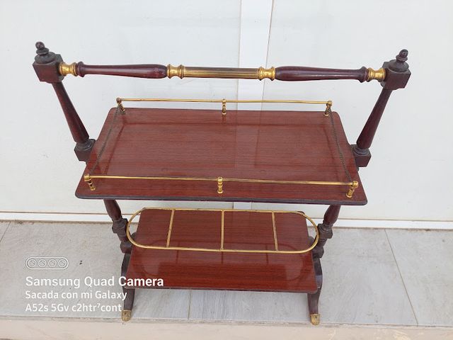 Mesa licorera vintage sueca de los años 50/60