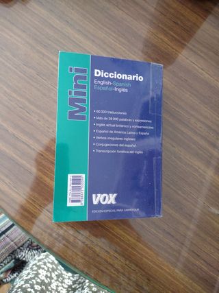 Diccionario inglés-español Mini Vox