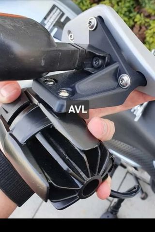 Soporte antinieblas bmw f650 gs