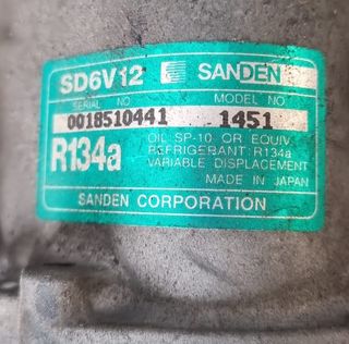 COMPRESOR AIRE ACONDICIONADO SUZUKI LIANA 1.4 DDIS