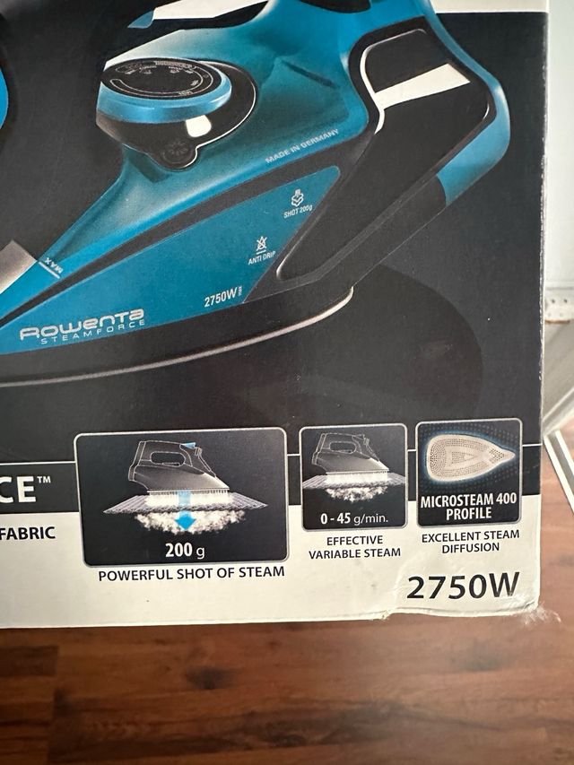 Plancha rowenta steamforce 2750w