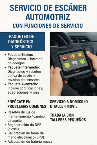 Servicio de diagnosis coches multimarcas