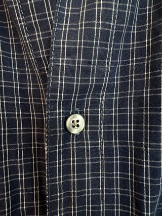 VINTAGE camisa cuadros azules LEVIS talla L