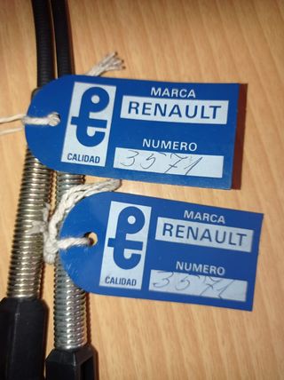 Cable Starter del Renault R- 5 Turbo. Nuevos. 