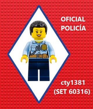 MINIFIGURAS LEGO CITY SET: 60316-60321-60322-60329