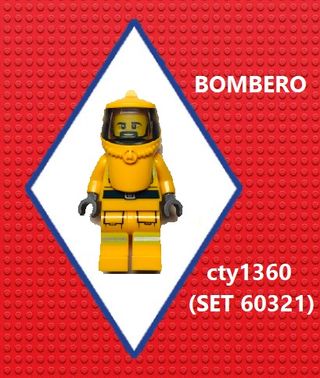 MINIFIGURAS LEGO CITY SET: 60316-60321-60322-60329