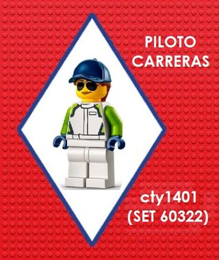 MINIFIGURAS LEGO CITY SET: 60316-60321-60322-60329
