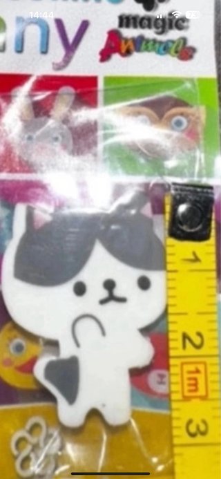 Gomma da cancella a forma di gatto gattino