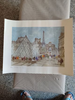 Lámina de París 