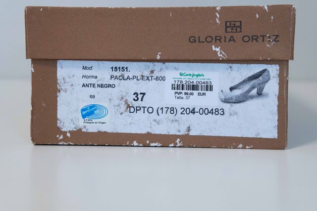 Peep toe Gloria Ortiz el corte ingles