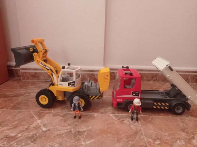 Camión y pala de Playmobil