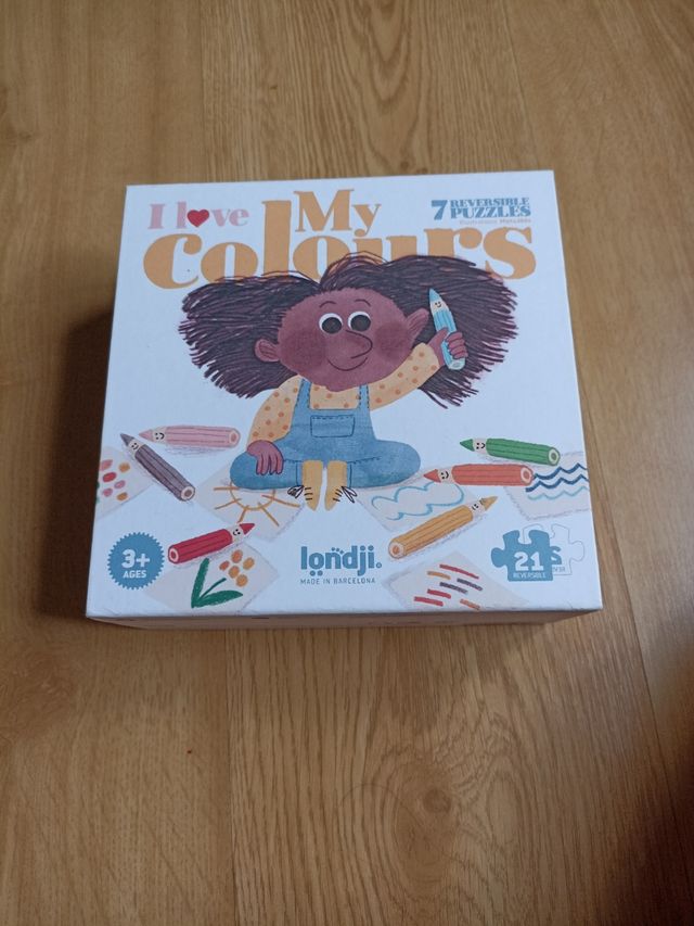 I love my colours, puzzle