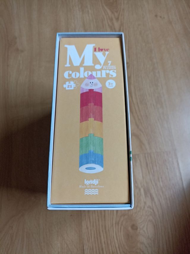 I love my colours, puzzle