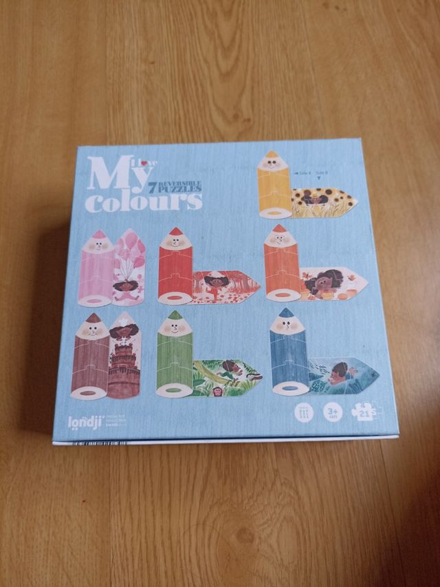 I love my colours, puzzle