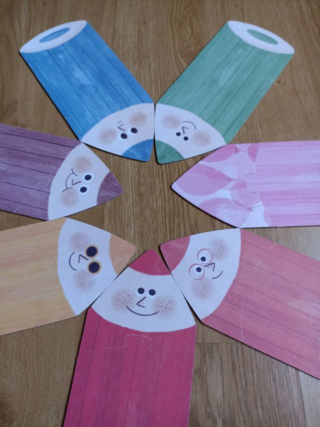 I love my colours, puzzle