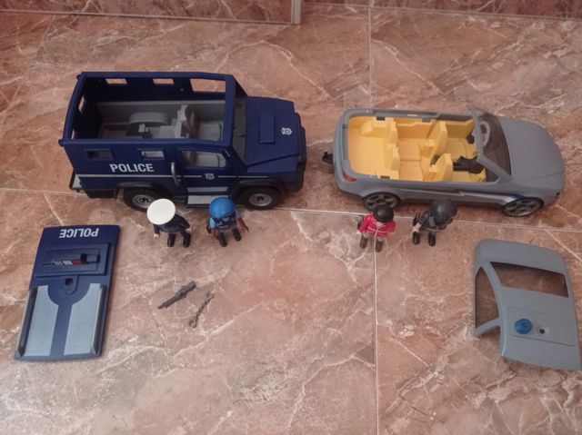 Coches policía de Playmobil