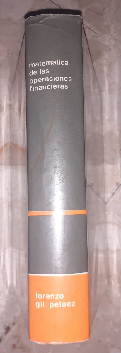 Matemática de operaciones financieras