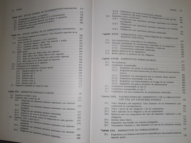 Matemática de operaciones financieras