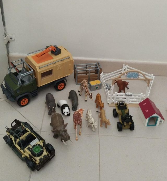 Juguetes de la selva