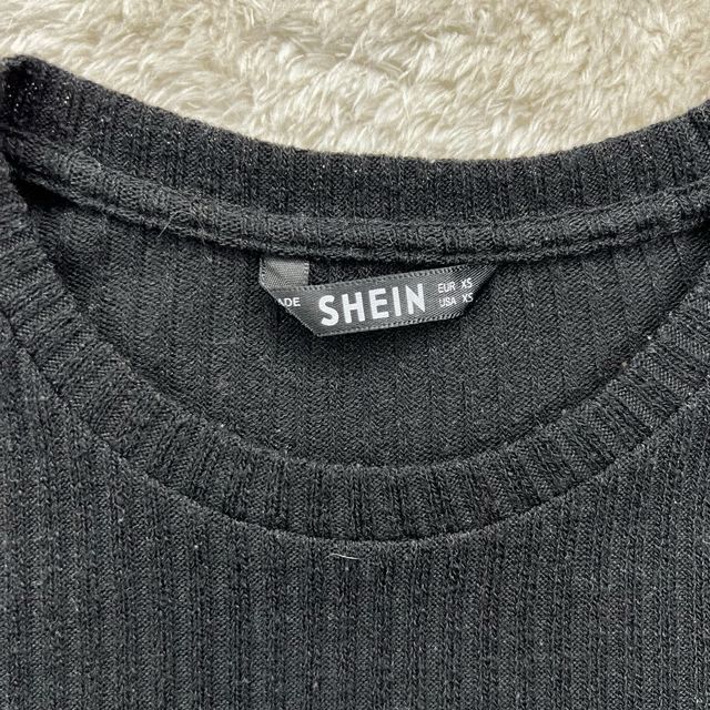 Shein Cropped Tee - Tshirt Shein