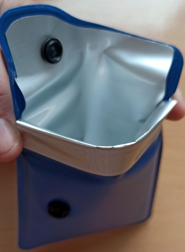 Cenicero portátil de bolsillo tabaco colillas casi