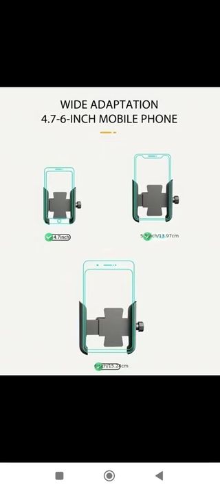 Soporte teléfono móvil moto scooter Kawasaki