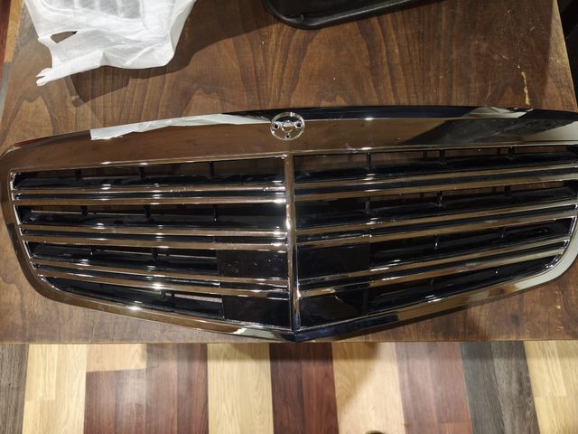 Rejilla parachoques delantero Mercedes clase S
