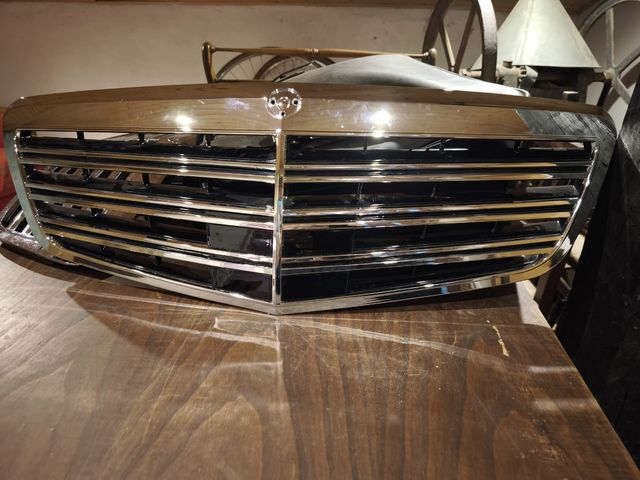 Rejilla parachoques delantero Mercedes clase S