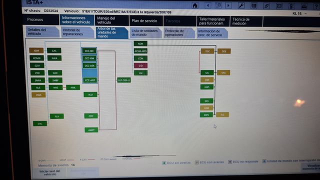 Instalo ESYS BMW F y G chasis 2024, NCS/inpa, Ista