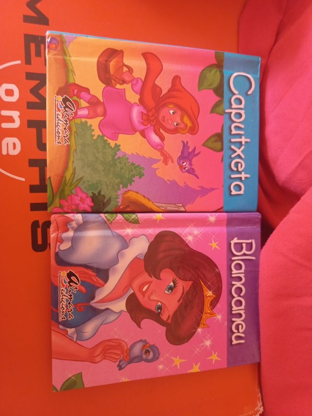 Cuentos infantiles de bolsillo.