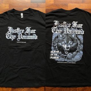 JUSTICE FOR THE DAMNED t-shirt uomo XL