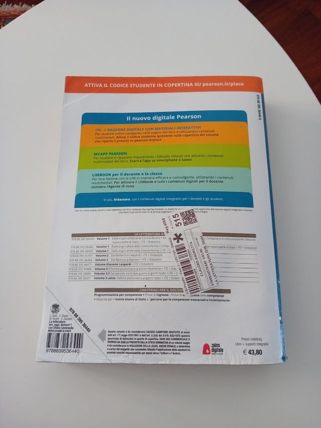 La letteratura ieri, oggi, domani 1