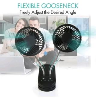 Ventilador doble cabezal sin cables