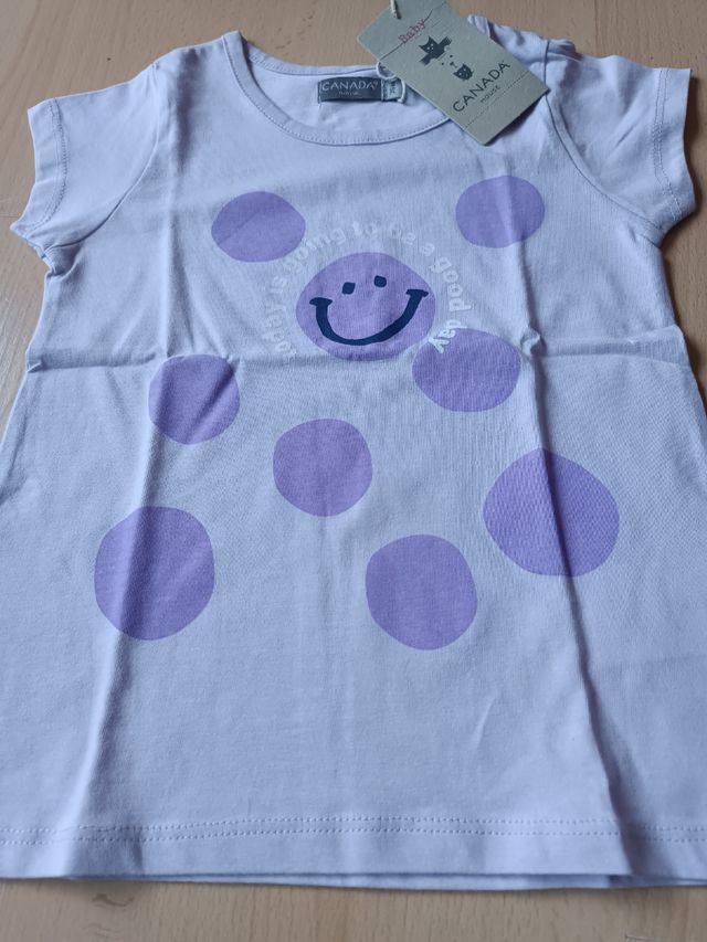 Camiseta corta niña