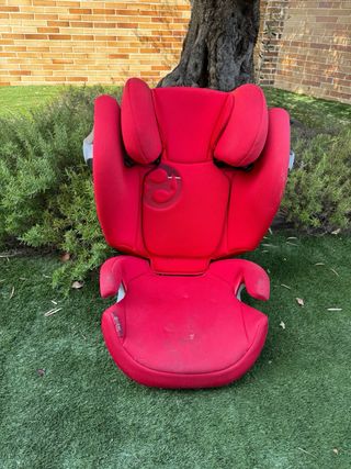 Silla coche niño/a Cybex Solution M Roja 