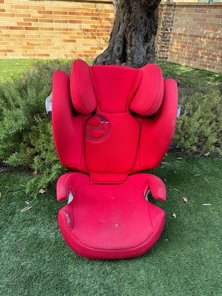 Silla coche niño/a Cybex Solution M Roja 