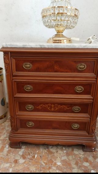 dormitorio madera matrimonio  clásico 135cm