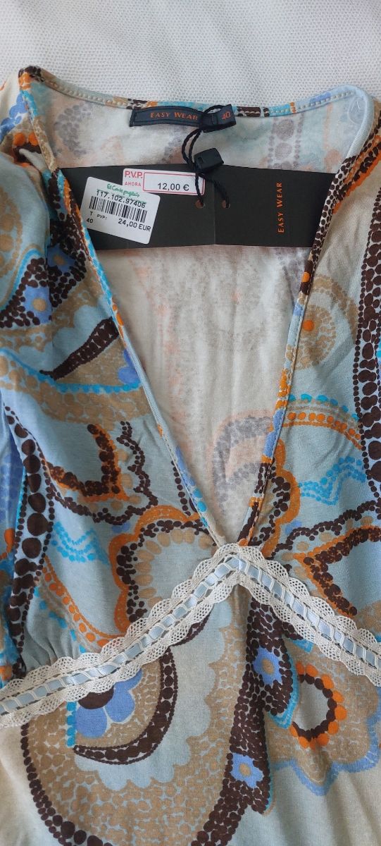 Blusa manga larga el Corte inglés