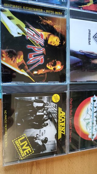 CD música rock heavy