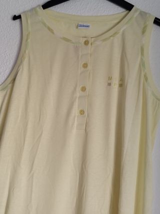 Camisola verano, nueva 50%algodón