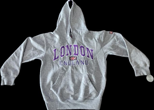 Sudadera niña logo London talla 9-10