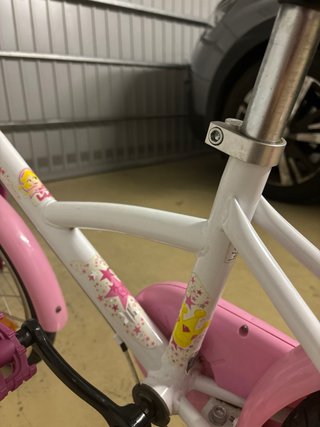 Bicicleta se niña btwin