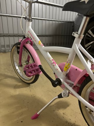 Bicicleta se niña btwin