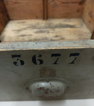 CAJÓN MADERA DE PINO INDUSTRIAL MILITAR