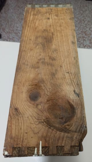 CAJÓN MADERA DE PINO INDUSTRIAL MILITAR