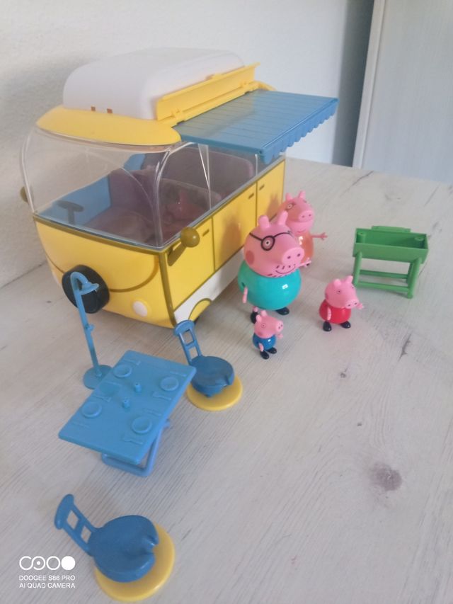 Caravana camper pepa pig